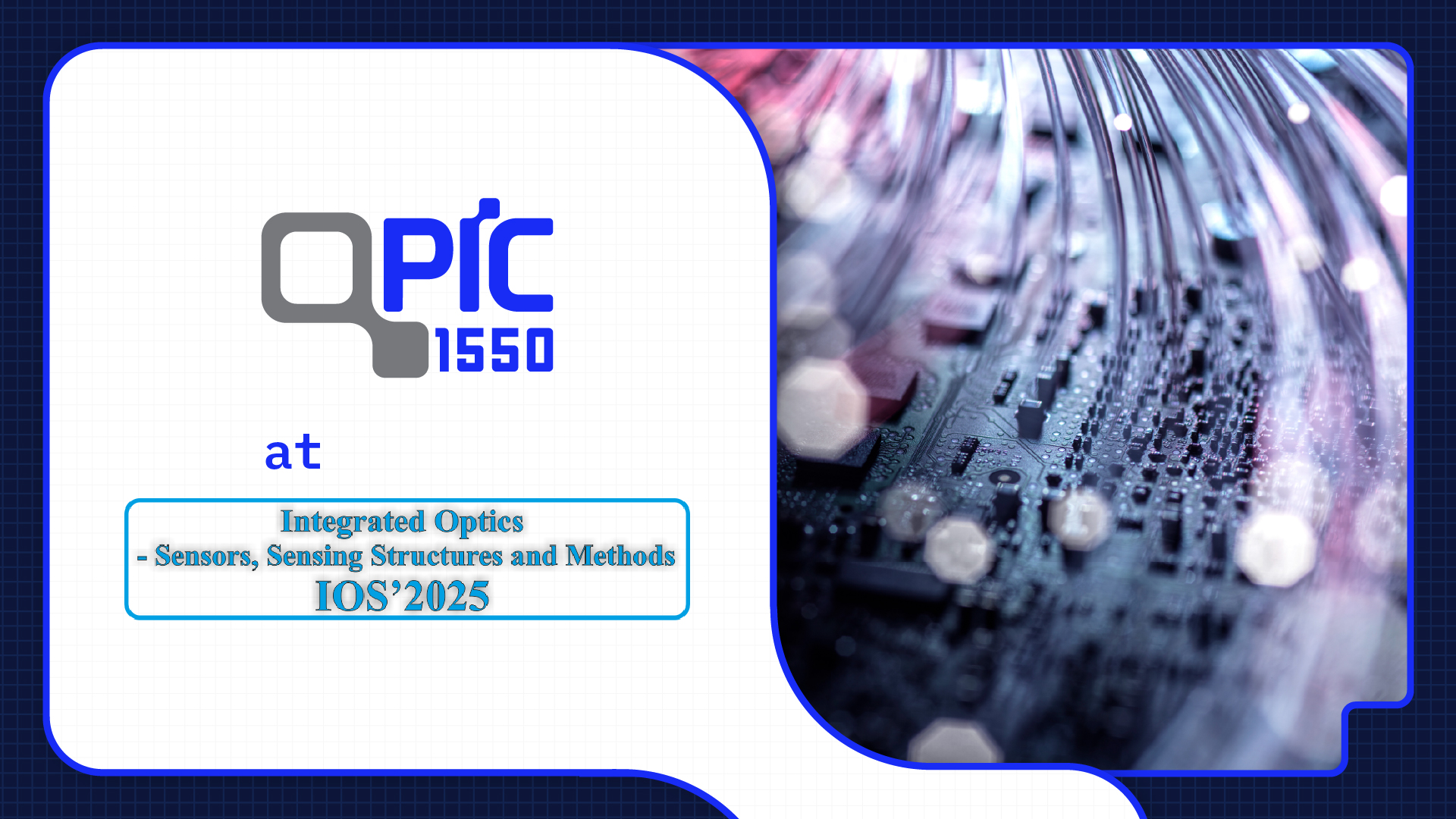 QPIC1550 presented at IOS 2025: Advances in Quantum Photonic Sources