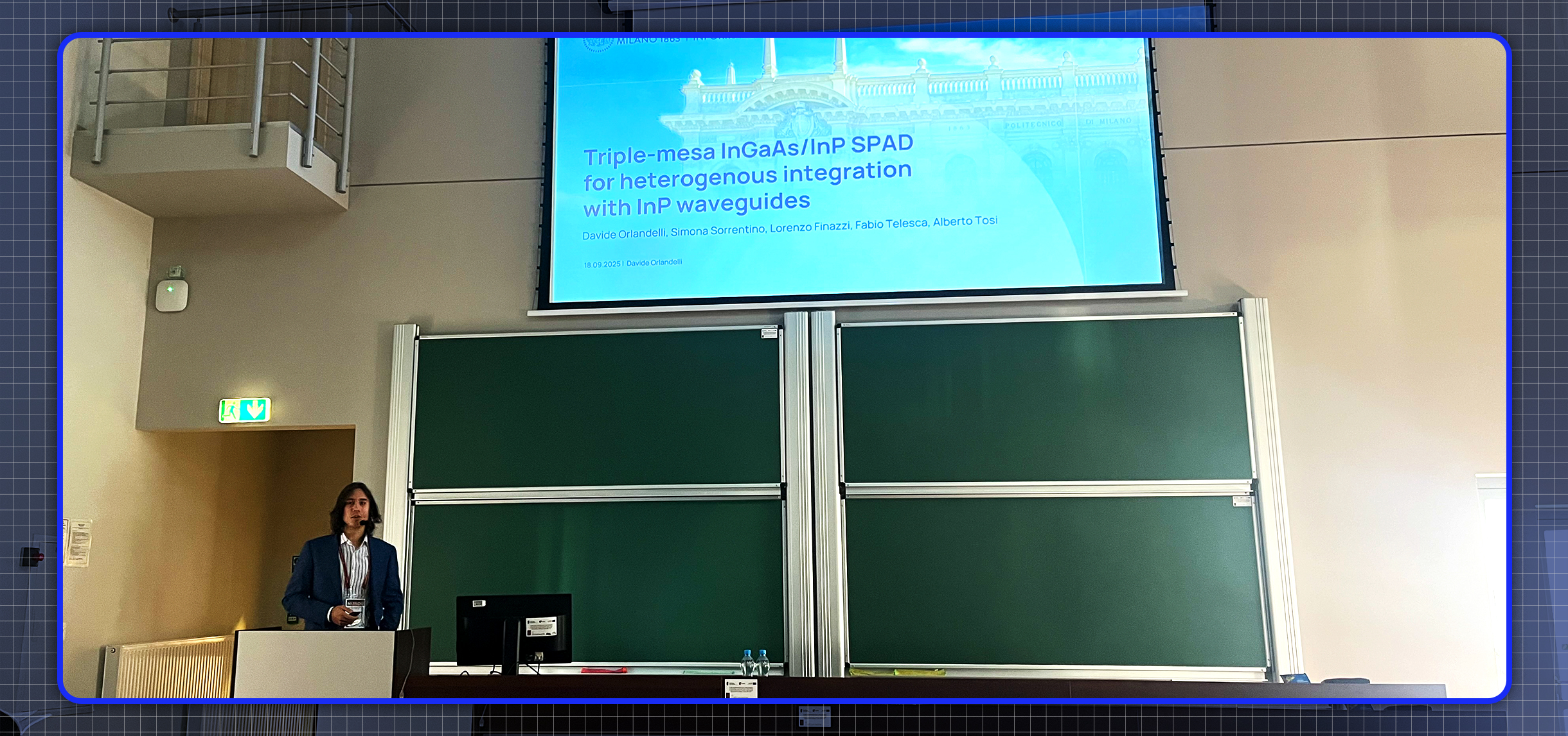 QPIC1550 Researcher Wins Best Student Presentation Award at NUSOD 2025