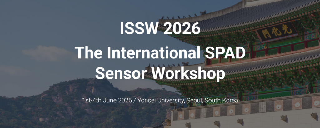 ISSW 2026 The International SPAD Sensor Workshop