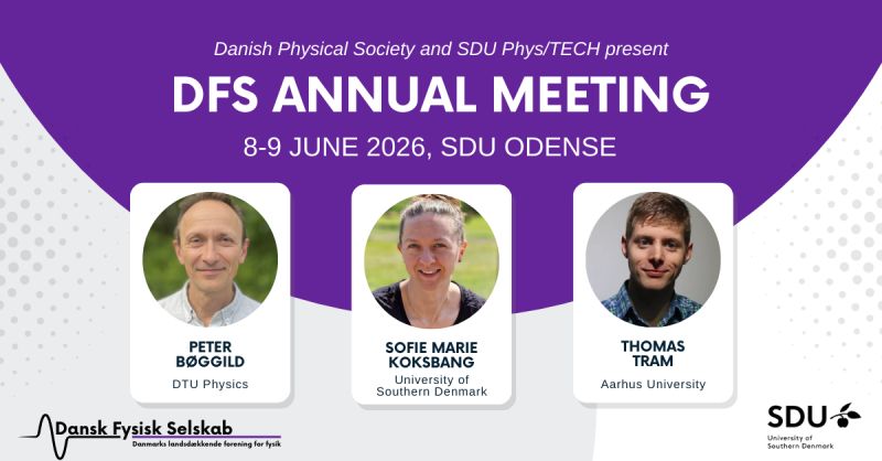 Dansk Fysisk Selskab annual meeting