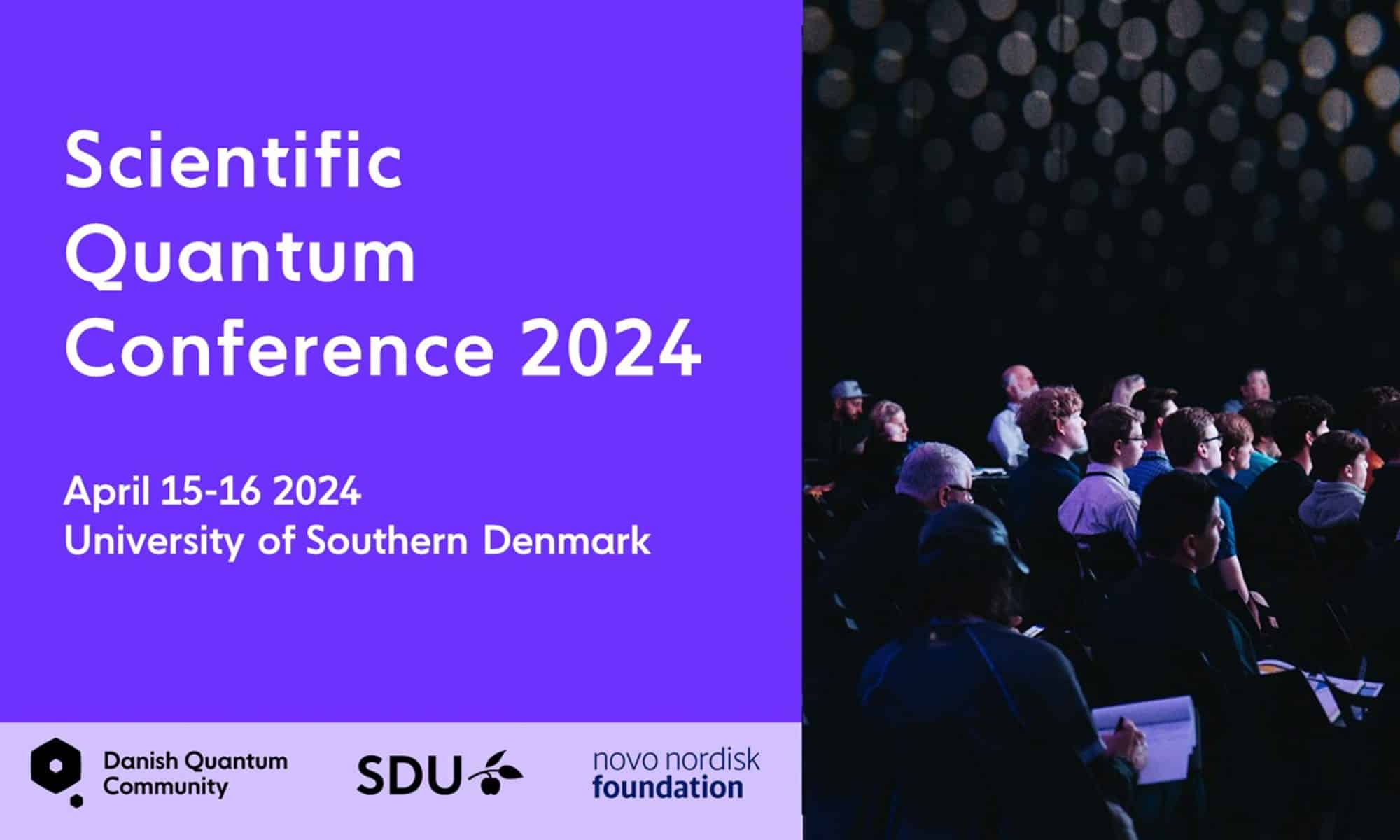 DTU presents invited talk at the Scientific Quantum Conference 2024